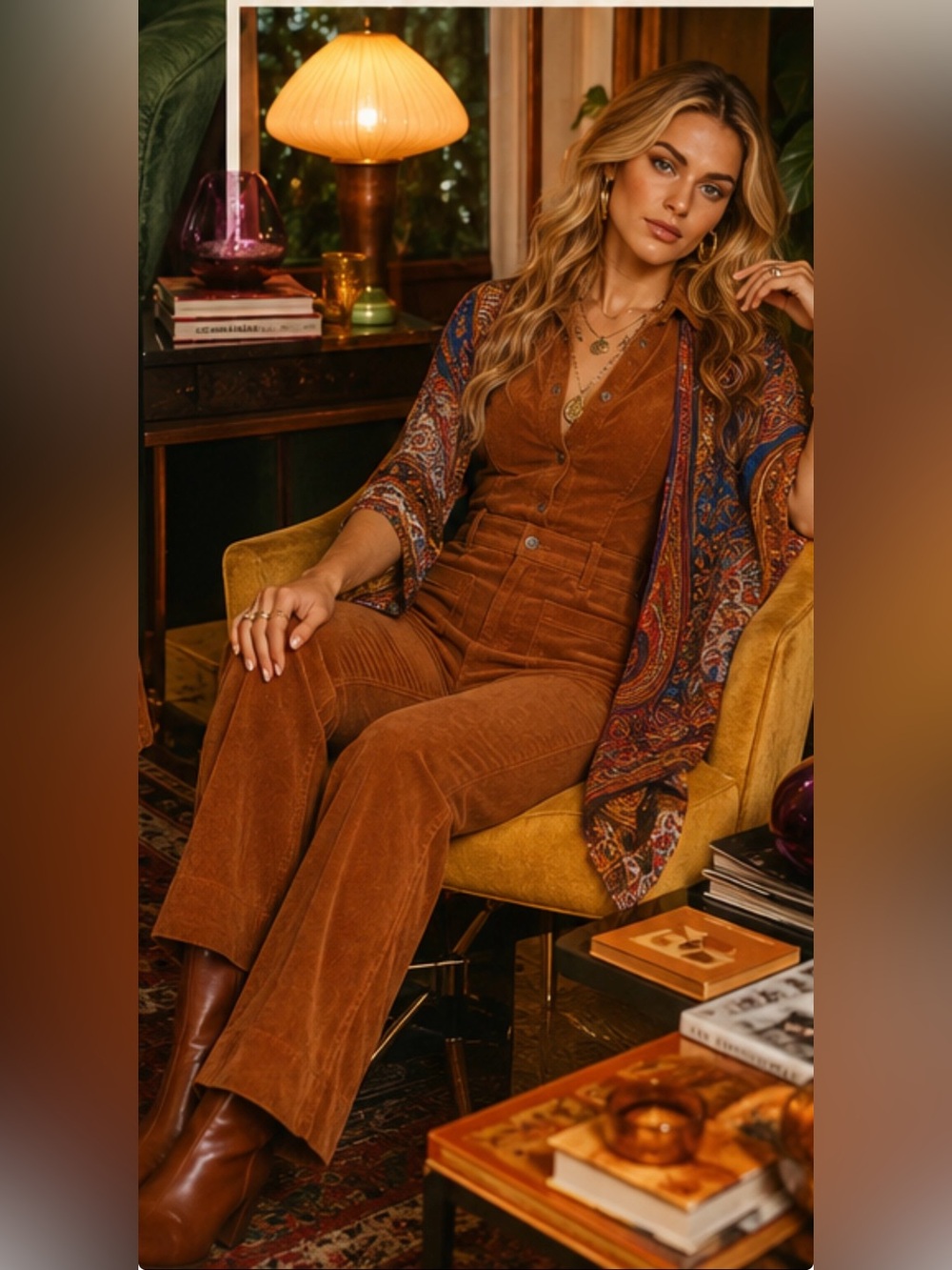Show Me Your Mumu Corduroy Jumpsuit – XL